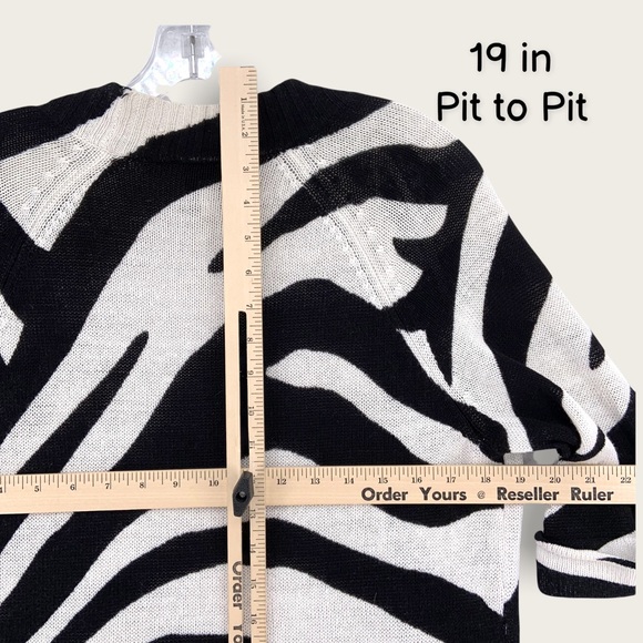 Additions by CHICOS Open Front Linen Cardigan Short Rolled Sleeves Womens Size 1 - Picture 11 of 15